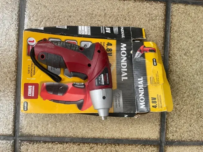 Parafusadeira Mondial Recarregável 4,8V - Bivolt - FPF-05