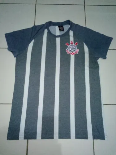 Camisa Corinthians feminina baby look tamanho G de torcida 