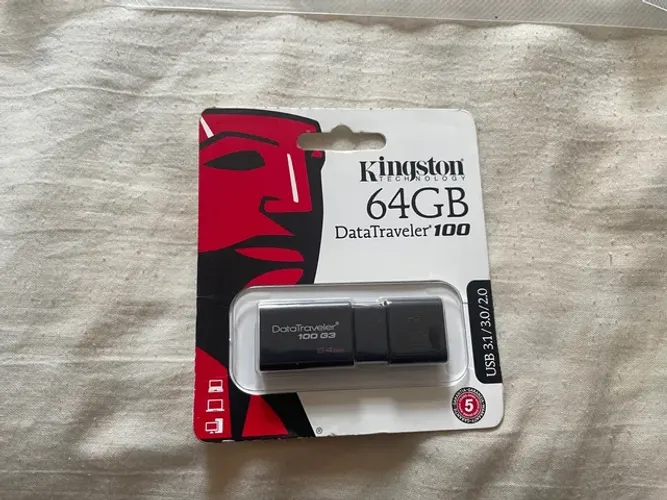 Pen drive usb 3.0 kingston dt100g3-64gb datatraveler 100 64gb generation 3 Original
