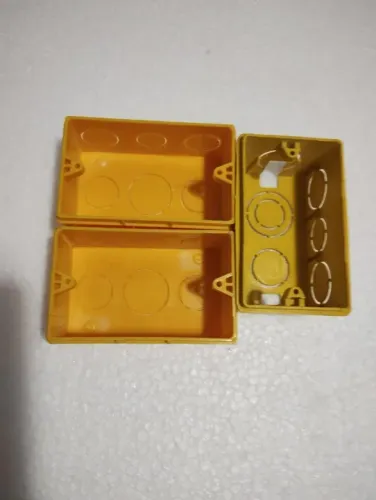 Caixa de Luz Amarela Amanco 4x2   