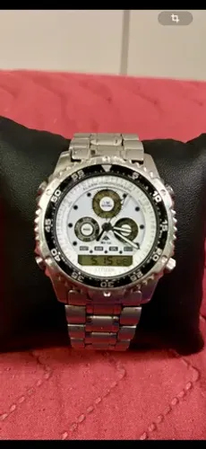 CITIZEN COMBO C110 PRATA/BRANCO AQUALAND 