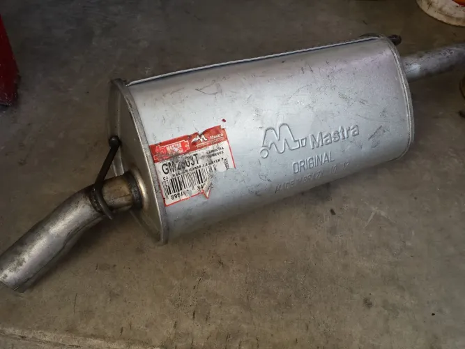 Silencioso traseiro corsa 1.0 hatch mastra original