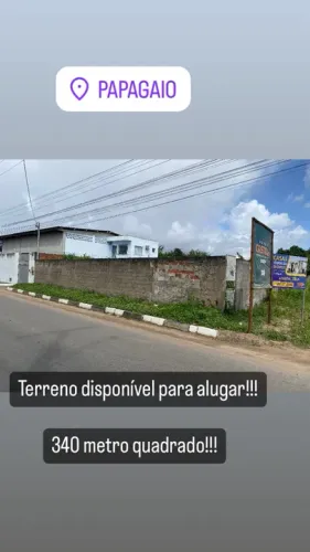 Excelente  terreno  para  alugar  próxima  Avenida Fraga   Maia 