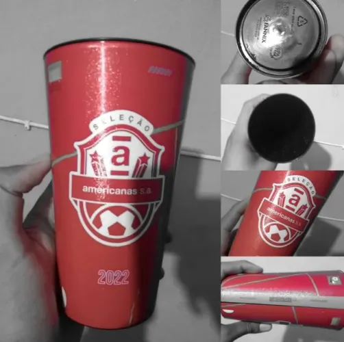 Copo da Americanas/2022 - Beber Água, Cerveja Ou Suco. 