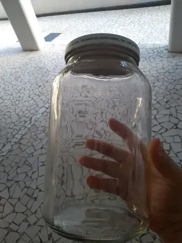 Pote de vidro 3 litros