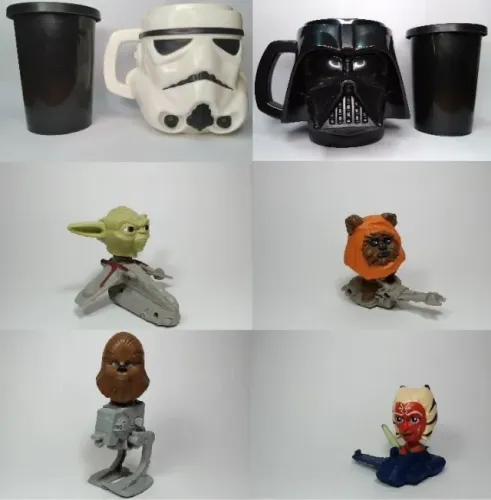 De R$ 27 a R$ 77 - Colecionáveis e Figuras de Ação Star Wars