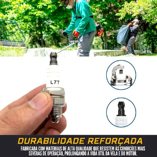 Vela de ignição para Roçadeira Motoserra Soprador motor de Popa