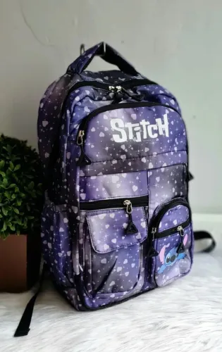 Mochila Stitch - Nova - Estampada