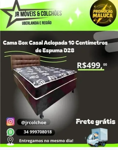 Cama Box Casal R$499,99