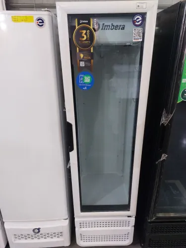 Geladeira expositora slim 230 litros nova com 3 anos de garantia