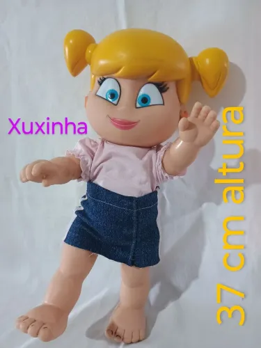Boneca antiga Xuxinha 37 cm - não está funcionando. 