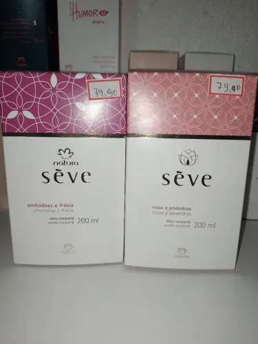 Óleo Corporal Natura Sève - Amêndoas e Frésia - 200ml