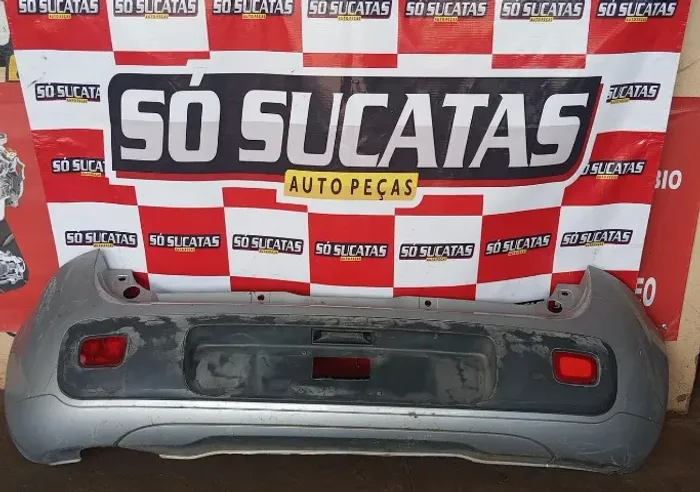 parachoque traseiro fiat uno vivace 2010 2014