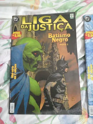 Mini-Série Liga da Justiça Batismo Negro 