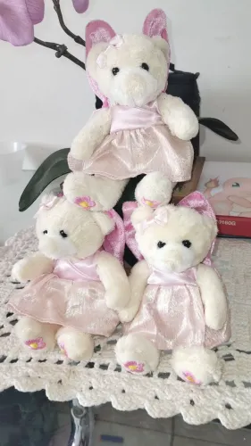 Ursinhos de pelúcia decorativos