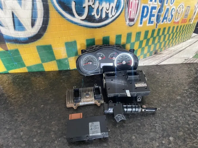 Kit code injeção eletrônica fiat grand siena 1.6 essence mecânico 