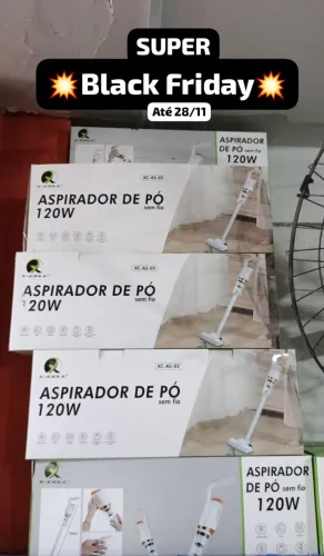 Aspirador De Pó Black Friday até 28/11