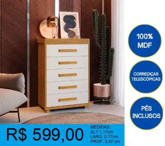 comoda super reforçada - entrega gratis