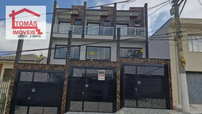 Sobrados Novos com 3 dorms - 2 Vagas à venda, 135 m² por R$ 719.000 - Jardim São José - Sã