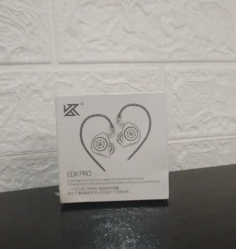 Fone Kz Edx Pro Black S/Microfone