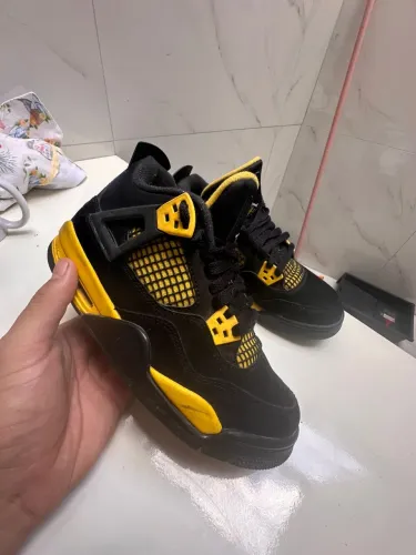 Nike air jordan 4 Yellow thunder