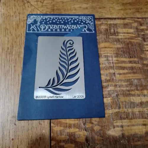 Stencil metalico Folha 