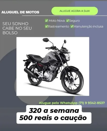 Cg 160 start zero km