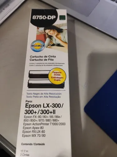 Fita matricial  Epson- lx300 vencida