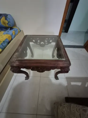 Mesa de centro retangular