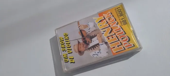 Fita Cassete Henry Pollack - Um Show de Violino - Original - Rara
