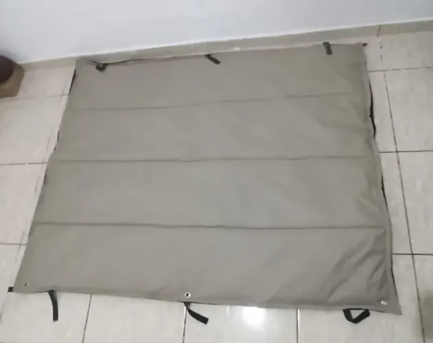 Cortina acústica anti ruído, anti térmica e blackout para streamers