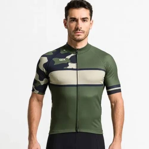 Camiseta De Ciclismo Camuflada Gtx Mtb Speed Promoção