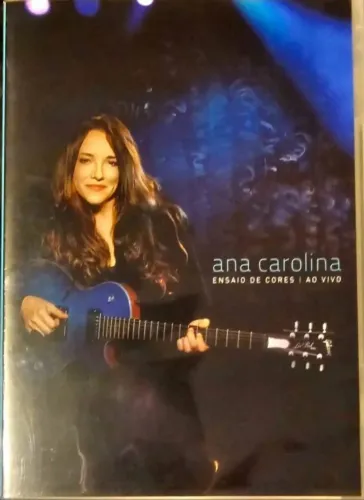 DVD Ana Carolina - Ensaio de Cores Ao Vivo
