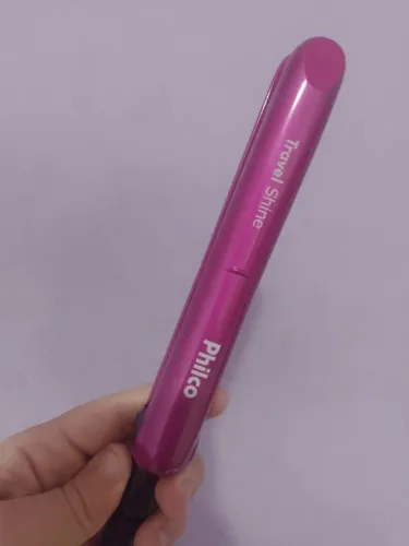   Mini  Prancha de Cabelo Philco Travel Shine