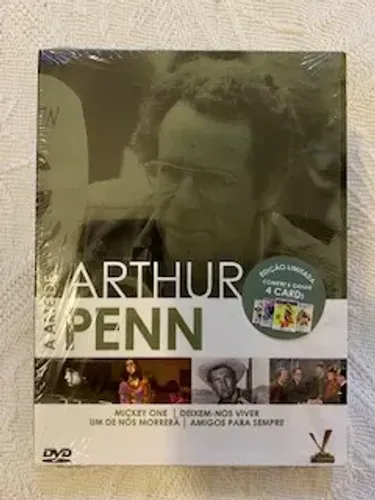 Dvd Duplo Versátil: A Arte de Arthur Penn com 4 Cards