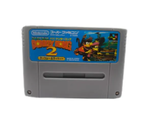 Fita / Cartucho Donkey Kong Country 2 em Português Salvando para Super Nintendo e Famicom