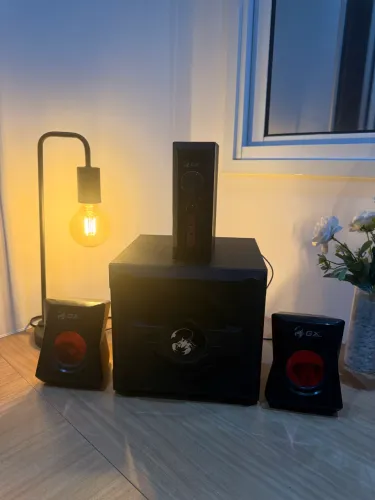 Caixa de som gaming gx com subwoofer