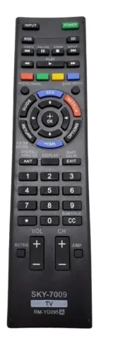Controle TV Sony
