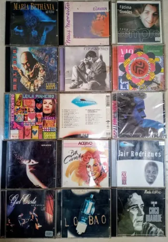 Coleção de CDs de diversos artistas - A partir de R$ 7