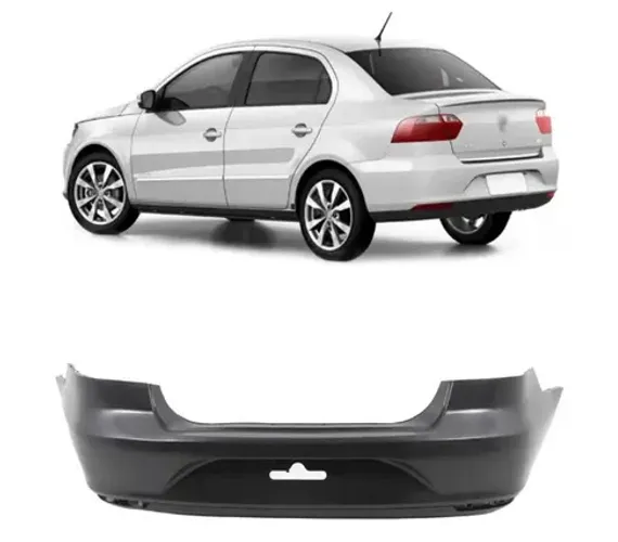 Parachoque traseiro VW Voyage 2013 - 2023 AVARIA NA GARRA