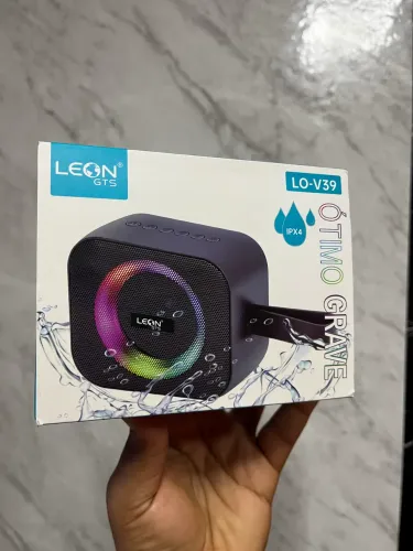 Caixinha de som Bluetooth Leon