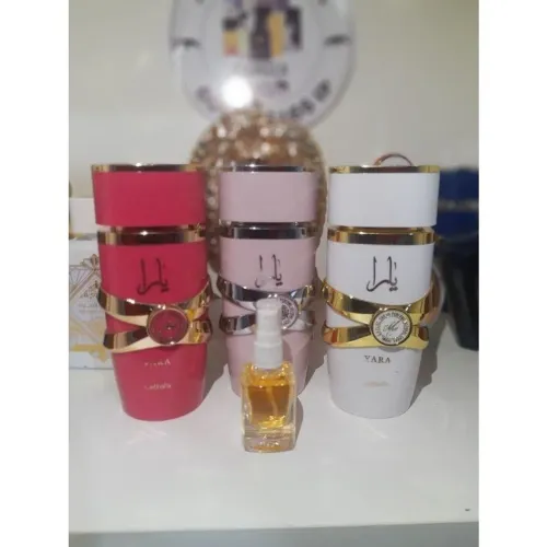 Kit 3 perfumes 10 ml Yara rosa + Yara moi + Yara candy 