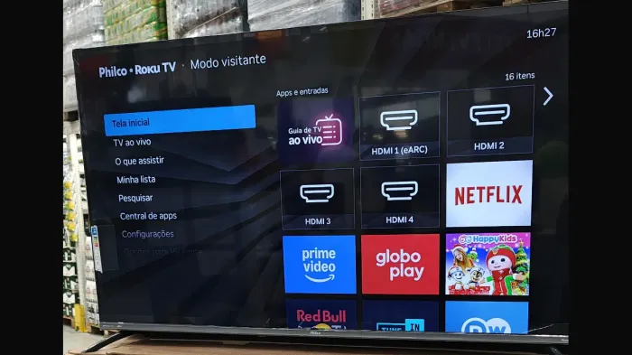 Smart tv Philco 55 polegadas 4k