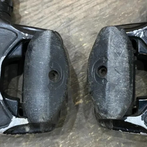 Ref.386 Par de pedal Shimano usado boas condições de uso Speed Bike Road