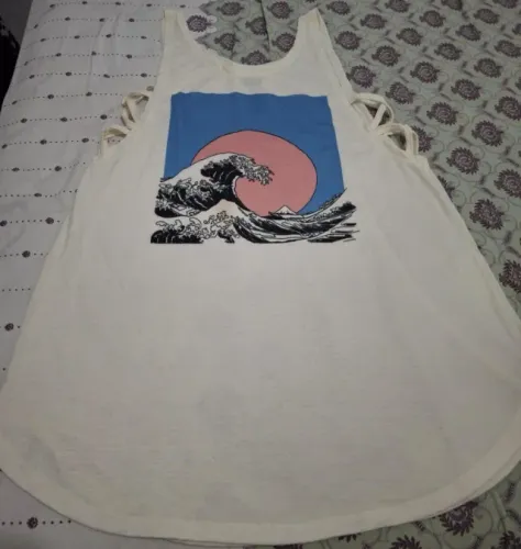 Saída de praia, tamanho M.