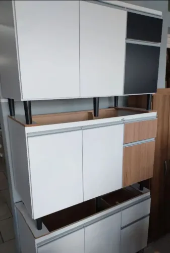 Balcão para pia de cozinha armário 1,20 metros 