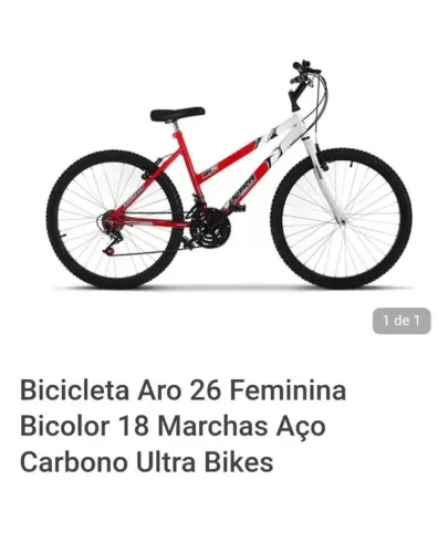 Vendo bicicleta nova