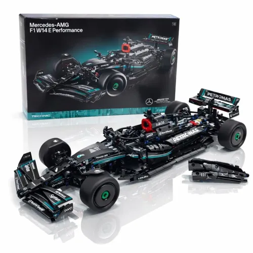 BLOCOS DE MONTAR MERCEDES-AMG F1 W14 E PERFORMANCE - 1642 PEÇAS  - CAIXA ORIGINAL (42171)
