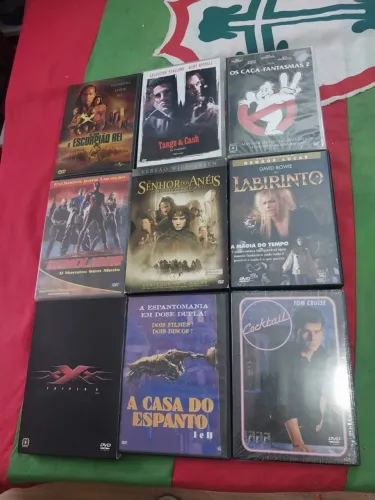 Coleção de DVDs Variados - Clássicos e Sucessos