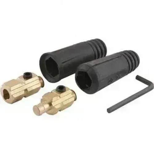 Conector Rápido Macho e Fêmea 13 mm para Cabo de Solda Vonder